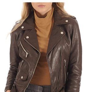 Leather Jacket for Womens